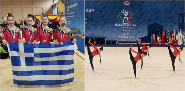 Με πολλά χαμόγελα και χάλκινο μετάλλιο επέστρεψαν οι αθλήτριες της «Ακαδημία Ρυθμικής Γυμναστικής και Χορού Λαμίας» από την Ιταλία!