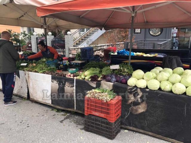 Δήμος Λαμιέων: Λειτουργία λαϊκών αγορών Δευτέρα και Τρίτη