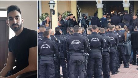 Oδύνη στην Πάτρα που αποχαιρέτησε τον 29χρονο αστυνομικό της ΔΙ.ΑΣ - Οδηγήθηκε ντυμένος γαμπρός στην τελευταία του κατοικία
