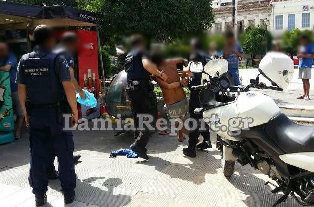 Λαμία: Σοβαρό επεισόδιο με ρομά και αστυνομικούς στο κέντρο της πόλης