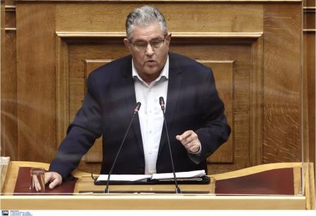 Δημήτρης Κουτσούμπας στη Βουλή: Αναντίστοιχη η ψήφος του ΚΚΕ για το επίδομα στους αστυνομικούς