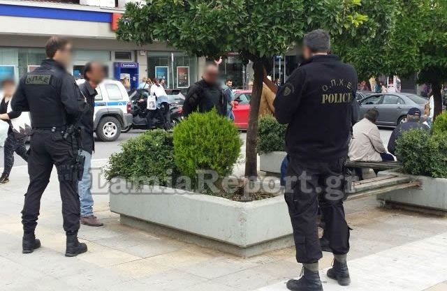 Λαμία: Σαρωτικοί έλεγχοι της αστυνομίας στο κέντρο της πόλης