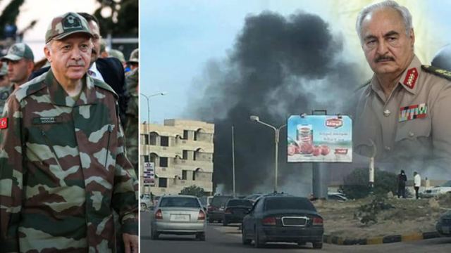 Λιβύη: Ο Ερντογάν ετοιμάζει στρατό - Ο Χαφτάρ βομβαρδίζει