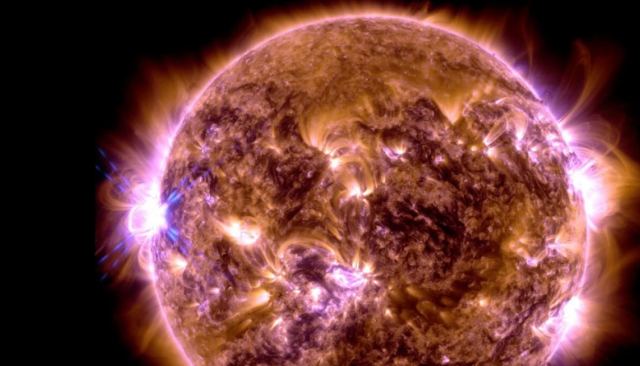 NASA: Παραμονή Πρωτοχρονιάς σημειώθηκε η ισχυρότερη έκρηξη ενέργειας στον Ήλιο από το 2017