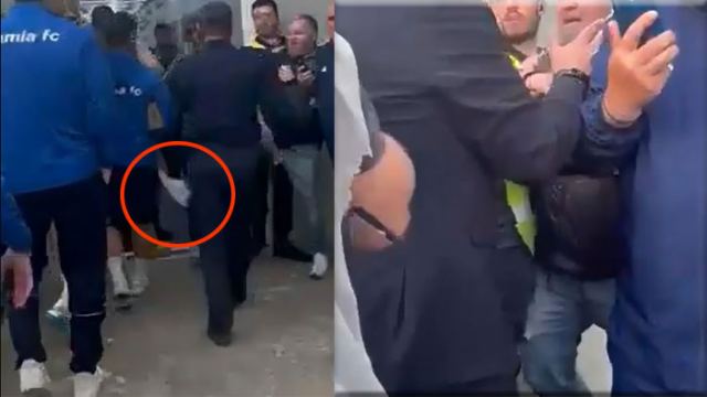 Τρομοκρατία στη Νίκαια - Κλώτσησαν ποδοσφαιριστή της Λαμίας!