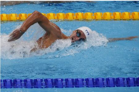Ο Δημήτρης Μάρκος πήρε το χρυσό μετάλλιο στα 200 μέτρα ελεύθερο κάνοντας πανελλήνιο ρεκόρ