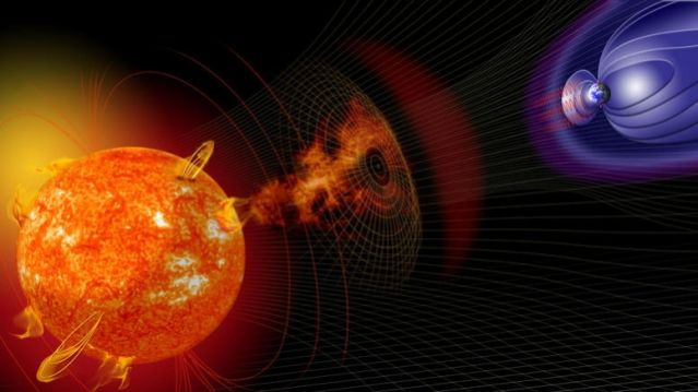 Μεγάλη γεωμαγνητική καταιγίδα από ισχυρή ηλιακή έκρηξη