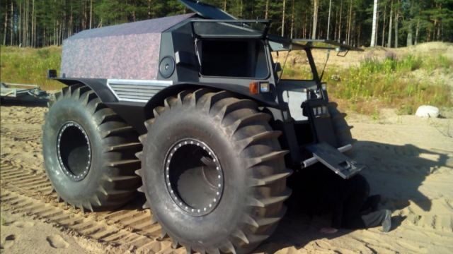 Ρωσικό φορτηγό - τέρας που πάει παντού κοστίζει μόνο 50.000 δολάρια