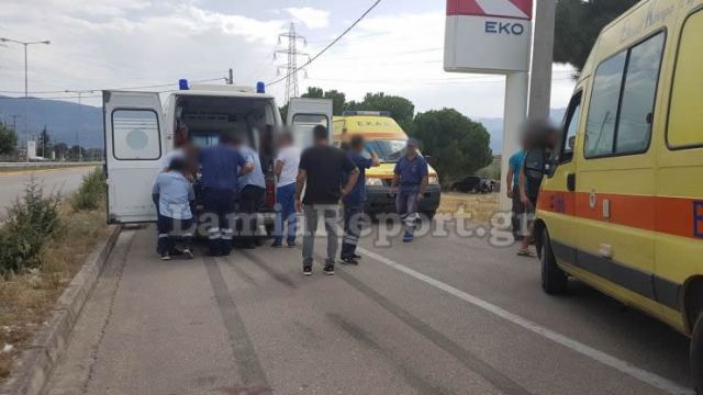 Λαμία: Φορτηγό παρέσυρε οδηγό του ΚΤΕΛ (ΒΙΝΤΕΟ-ΦΩΤΟ)