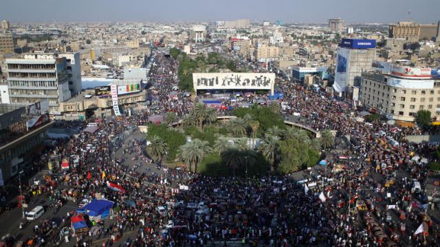 Απεργίες στη Βαγδάτη και στο νότιο Ιράκ με αίτημα να πέσει η κυβέρνηση