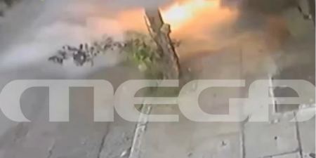 Τεκτονική Στοά: Βίντεο-ντοκουμέντο από τη στιγμή της έκρηξης -Το χρονικό