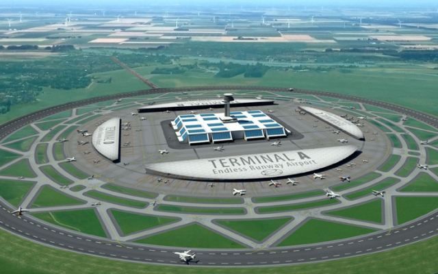 Ο κυκλικός αεροδιάδρομος είναι το μέλλον των αεροδρομίων