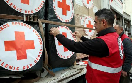 Ερυθρός Σταυρός Λαμίας: Οικονομική ενίσχυση και συλλογή τροφίμων για τους πυρόπληκτους της χώρας
