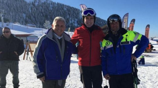 Για σκι στα Καλάβρυτα βρέθηκε ο αμερικανός πρέσβης Τ.Πάιατ φωτό