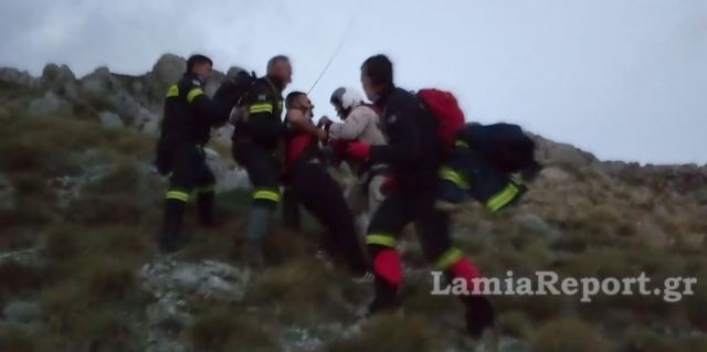ΒΙΝΤΕΟ: Έτσι σώθηκε ο 21χρονος στην Γκιώνα από την 7η ΕΜΑΚ Λαμίας!