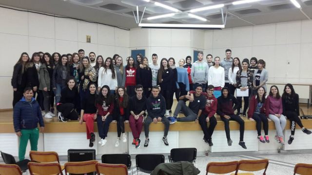 Φοιτητές του ΤΕΙ Λαμίας επισκέφθηκαν το 3ο Γενικό Λύκειο Λαμίας (Μουστάκειο)