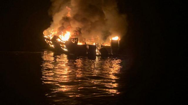 Καλιφόρνια: Βυθίστηκε το φλεγόμενο σκάφος-Δεκάδες αγνοούμενοι