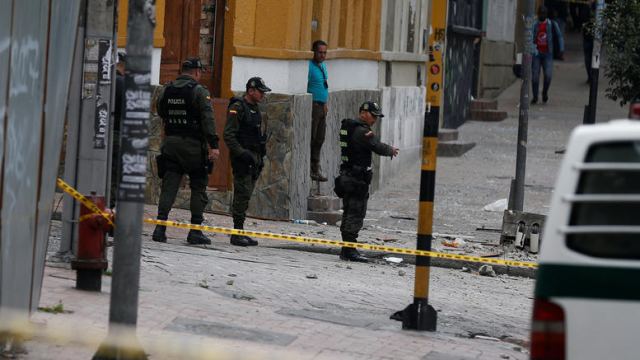 Κολομβία: Ενας νεκρός και 31 τραυματίες από ισχυρή έκρηξη