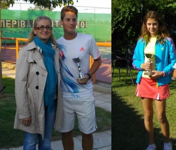 Τένις ΦΟΑ: Πρωτιές στο Ενωσιακό πρωτάθλημα για Δημήτρη Τερτίγκα και Ιωάννα Κουτσούμπα