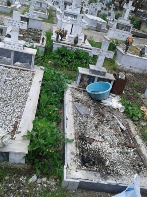 Αυτή είναι η κατάσταση στο κοιμητήριο της Ελάτειας