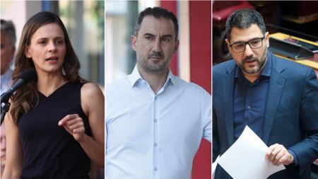 ΣΥΡΙΖΑ - Κοινή δήλωση Αχτσιόγλου, Χαρίτση και Ηλιόπουλου για τις εξελίξεις: Διαλυτική η κατάσταση στο κόμμα