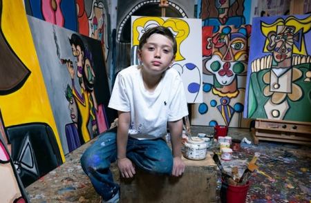 Αντρές Βαλένθια: Ο 11χρονος Picasso που μόλις πούλησε έργα 1,3 εκατ. δολαρίων