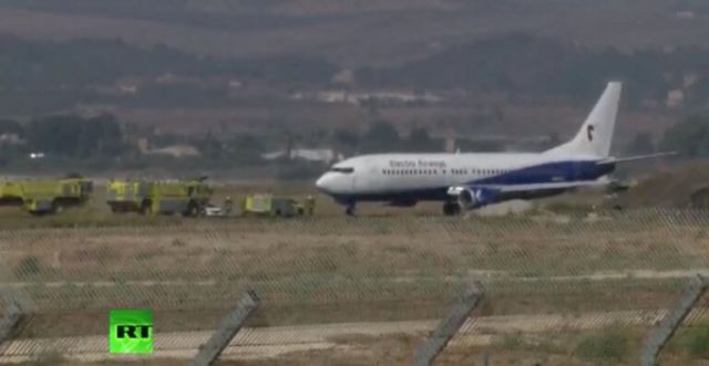 Aναγκαστική προσγείωση στο αεροδρόμιο Μπεν Γκουριόν του Ισραήλ! - Live εικόνα