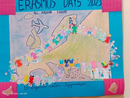 Δράσεις «ERASMUS DAYS 2023» από το 1ο Δημοτικό Σχολείο Γοργοποτάμου