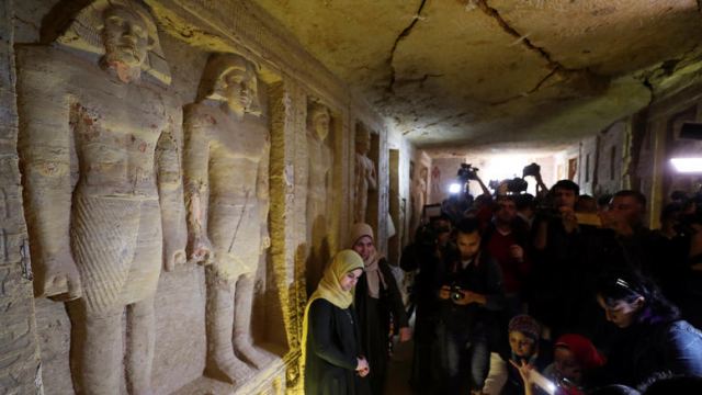 Σπουδαία ανακάλυψη τάφου 4.400 χρόνων στην Αίγυπτο - Εικόνες
