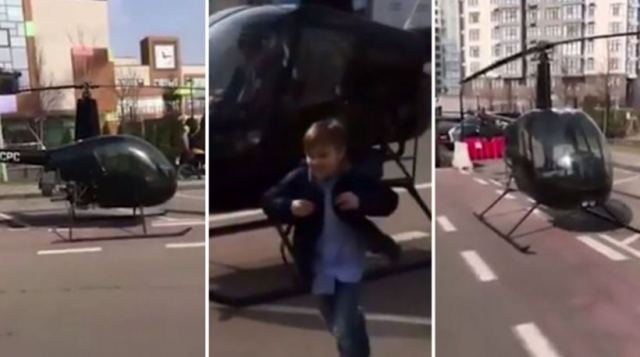Μαθητής παρακοιμήθηκε και ο πατέρας του τον έστειλε στο σχολείο με ελικόπτερο!