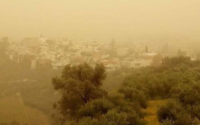 Έρχεται αφρικανική σκόνη το Σαββατοκύριακο - Συστάσεις από το Υπουργείο Υγείας