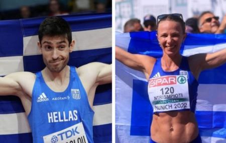 Τεντόγλου και Ντρισμπιώτη κορυφαίοι αθλητές του 2022 στην ψηφοφορία του ΣΕΓΑΣ