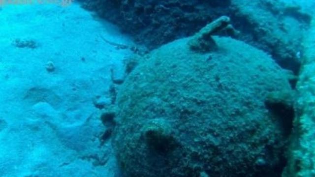 Κρήτη: Βρέθηκε νάρκη στη θαλάσσια περιοχή της Κάτω Ζάκρου