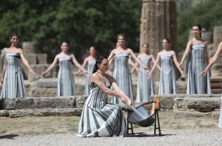 Αρχαία Ολυμπία: Αύριο η τελετή αφής της Ολυμπιακής φλόγας (ΒΙΝΤΕΟ)