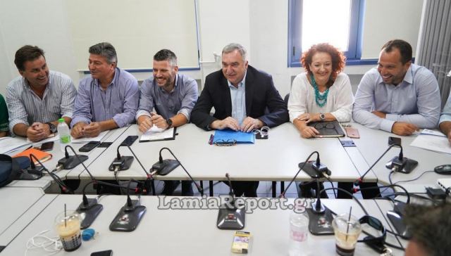 Δήμος Λαμιέων: Επίσημη «πρώτη» της Εκτελεστικής Επιτροπής - Εικόνες