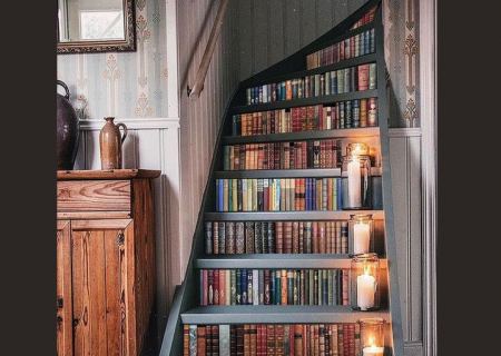 Η σκάλα που θα ήθελε κάθε βιβλιοφάγος στο σπίτι του