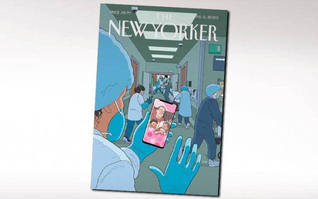 Εξώφυλλο - γροθιά στο στομάχι από το «Τhe New Yorker» για τον κορωνοϊό
