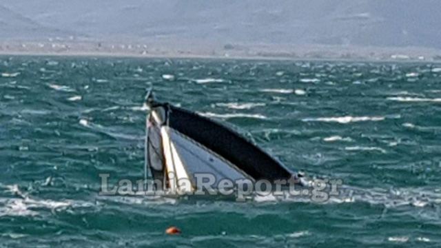 Βούλιαξε αγκυροβολημένο σκάφος από τους ανέμους στη Σκόπελο