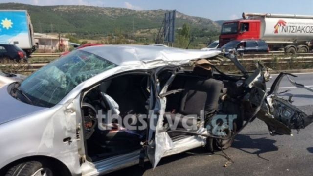 Τραγικό τροχαίο στη Θεσσαλονίκη: Αυτοκίνητο έπεσε σε τοιχίο γέφυρας - Νεκρός ο 49χρονος οδηγός