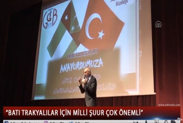 Έδειξαν σημαία της «Ανεξάρτητης Δυτικής Θράκης» σε εκδήλωση στην Τουρκία