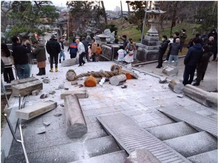 Ιαπωνία: Ξεπέρασαν τους 100 οι νεκροί από τον φονικό σεισμό της Πρωτοχρονιάς – Πάνω από 200 άνθρωποι αγνοούνται