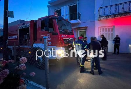 Πύργος: Νεκρός ένας 70χρονος στο Λαμπέτι μετά από φωτιά στο σπίτι του