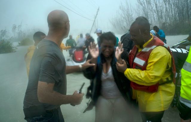 Φωτογραφίες από το καταστροφικό πέρασμα του κυκλώνα Ντόριαν στις Μπαχάμες