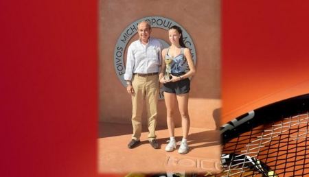 Τένις: 2η θέση για τη Βασιλική Τρίγκα στο Πανελλαδικό