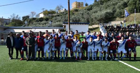 Ένας ξεχωριστός φιλανθρωπικός αγώνας ποδοσφαίρου διεξήχθη στη Μακρακώμη