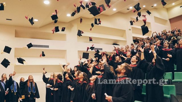 Τελετές ορκωμοσίας σε ΤΕΙ Στερεάς και Πανεπιστήμιο Θεσσαλίας στη Λαμία