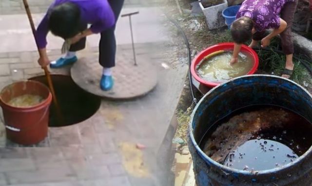 Ο κορωνοϊός δεν είναι τίποτα: Μαγειρικό λάδι από απόβλητα υπονόμων στην Κίνα – Εικόνες ΣΟΚ από ανθυγιεινές πρακτικές