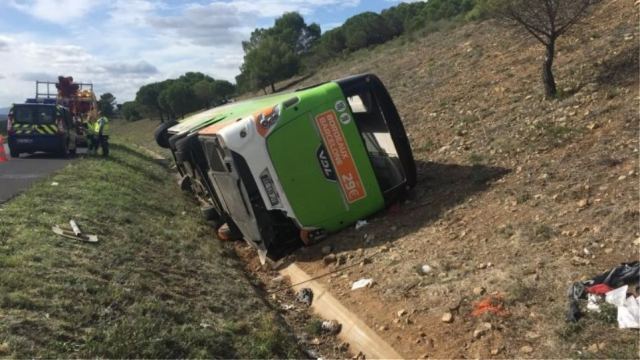 Νότια Γαλλία: Ένας νεκρός και 17 τραυματίες σε τροχαίο με λεωφορείο