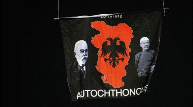 Η... μισή Ελλάδα στη σημαία της Μεγάλης Αλβανίας