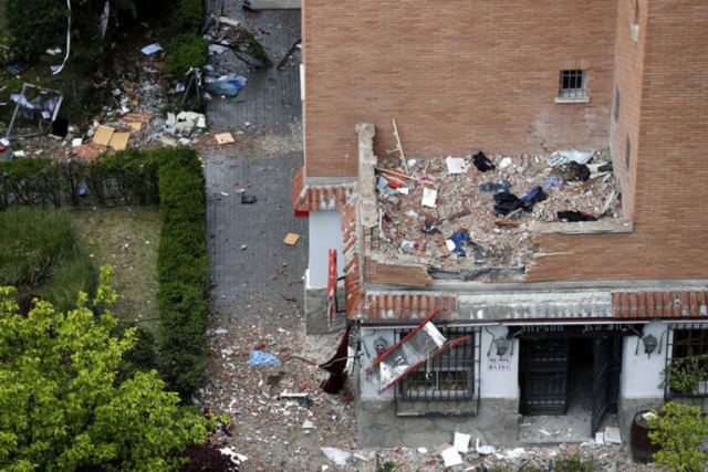 Έκρηξη σε κτίριο στη Μαδρίτη με 16 τραυματίες